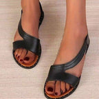 Damen Sandalen mit offenem Zehenbereich und komfortabler Fußbettgestaltung R&B