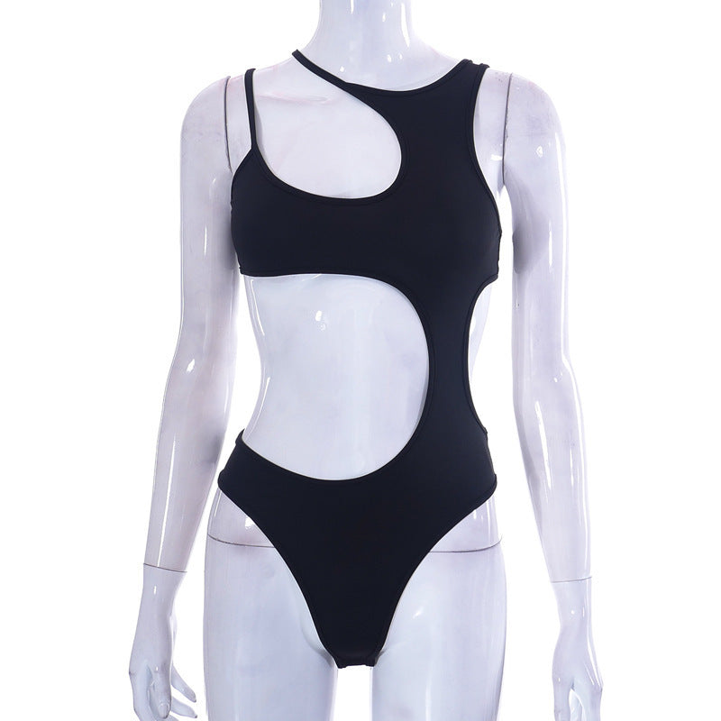 Damen Cut-Out Badeanzug R&B
