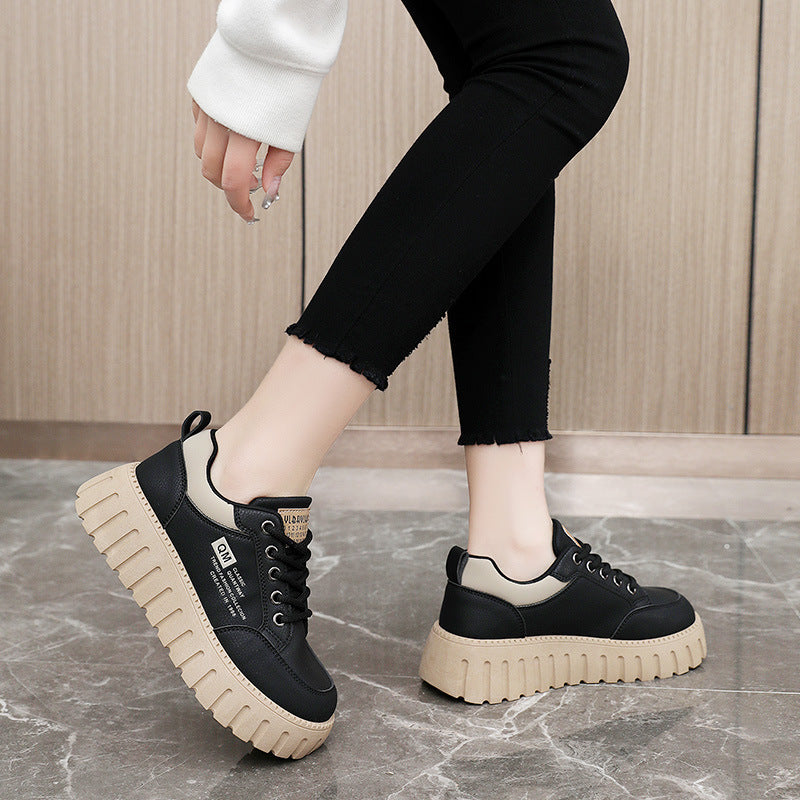 Damen Chunky Sneaker mit hohem Plateau und modischem Design R&B