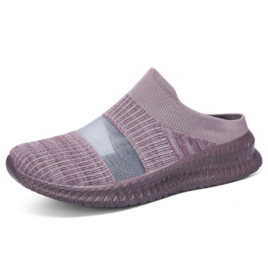 Damen Slip-On Freizeitschuhe mit elastischem Komfort-Obermaterial R&B