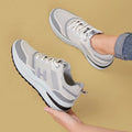 Damen Lauf-Sneaker mit atmungsaktivem GewR&Be und stoßdämpfender Sohle R&B