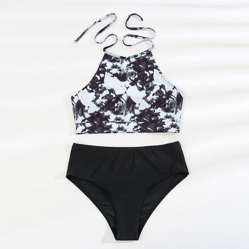 Damen Hochgeschnittenes Bikini-Set