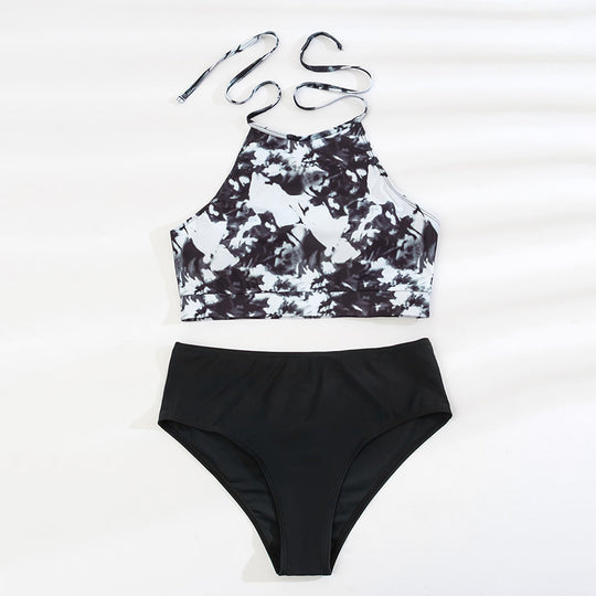 Damen Hochgeschnittenes Bikini-Set R&B