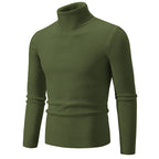 Herren Rollkragenpullover aus hochwertiger Rippenstrickqualität R&B