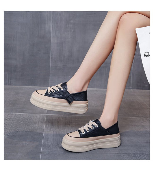 Damen Sportliche Sneakers im modernen Low-Top Design mit strapazierfähiger Sohle R&B