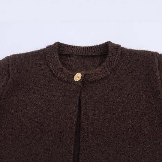 Damen eleganter Cardigan mit fransigen Details R&B