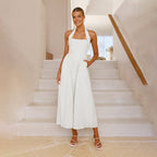 Damen Maxikleid mit schulterfreier Silhouette und eleganter Taillierung R&B