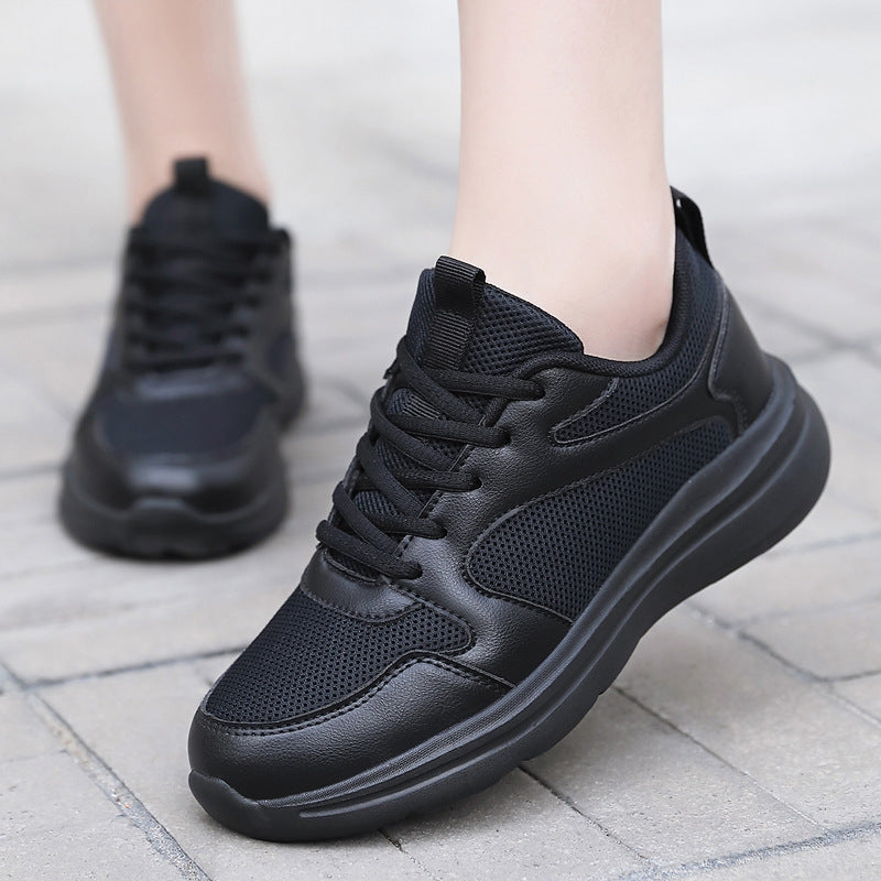 Damen Sportliche Sneakers mit atmungsaktivem Mesh-Obermaterial und dämpfender Sohle R&B