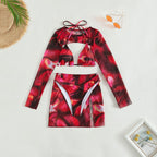 Damen modisches Ensemble mit Cut-Out-Design