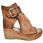 Damen Wedge-Stiefel mit modischem Buckle-Design R&B