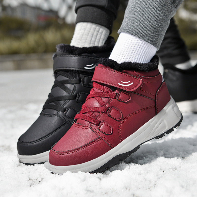 Damen isolierte Outdoor-Wanderschuhe mit rutschfester Sohle und verstellbarem Klettverschluss R&B