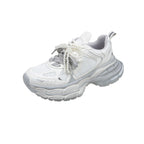 Damen sportliche Sneakers mit modischem Perlen-Schnürsystem R&B