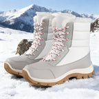 Damen Wärmende Winterstiefel mit rutschfester Sohle und weichem Innenfutter R&B