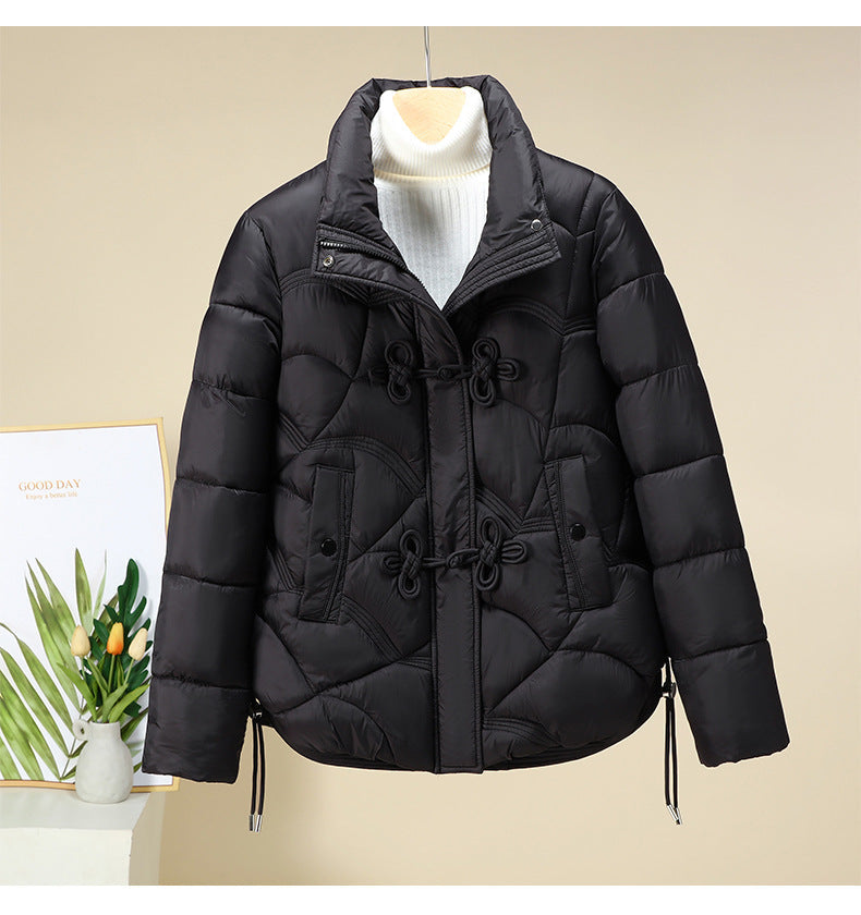 Damen Trendiger gepolsterter Blouson mit praktischen Schnürdetails R&B