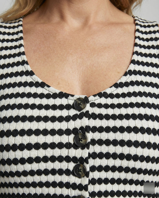 Damen Zweiteiler Set Strick Crop