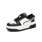 Damen Sneaker mit dicker Plattform und atmungsaktivem Obermaterial R&B