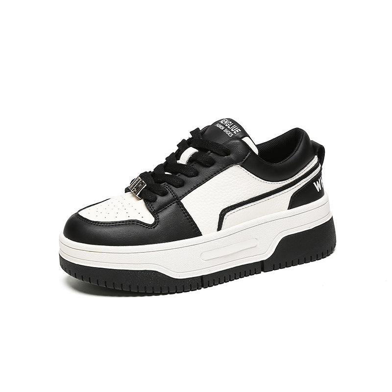 Damen Sneaker mit dicker Plattform und atmungsaktivem Obermaterial R&B