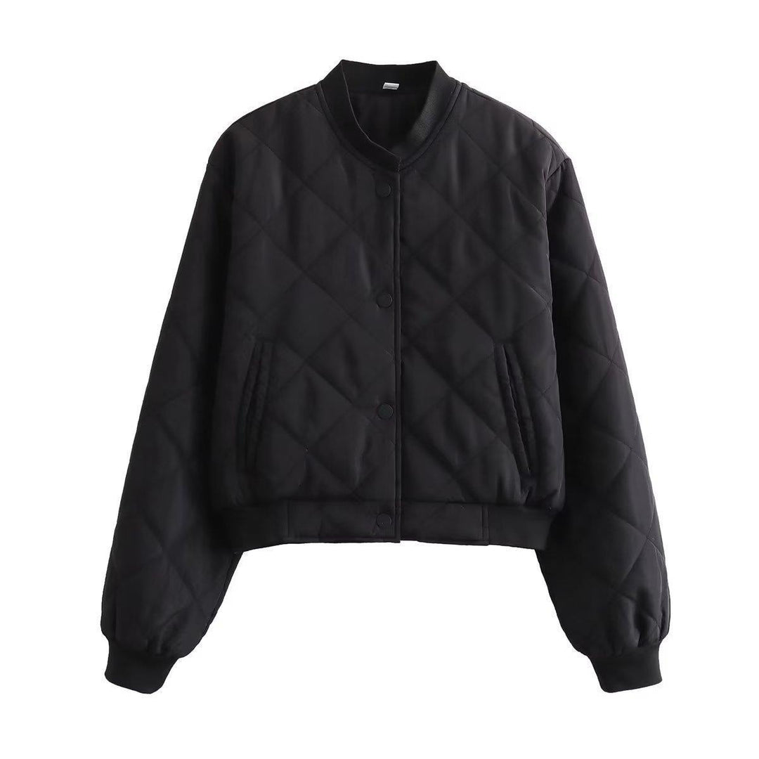 Damen gesteppte Übergangsjacke mit komfortablem Schnitt und praktischen Taschen R&B