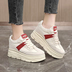 Damen Plattform Sneakers mit modischem Design und bequemer Dämpfung R&B