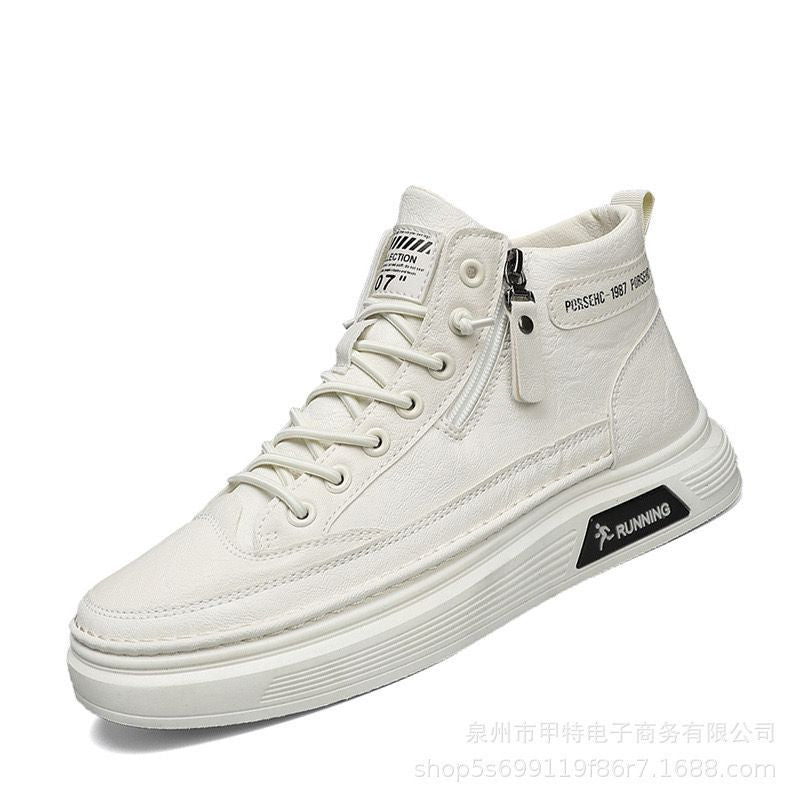 Damen Modische High-Top Sneakers mit einzigartigem Design und robustem Profil R&B