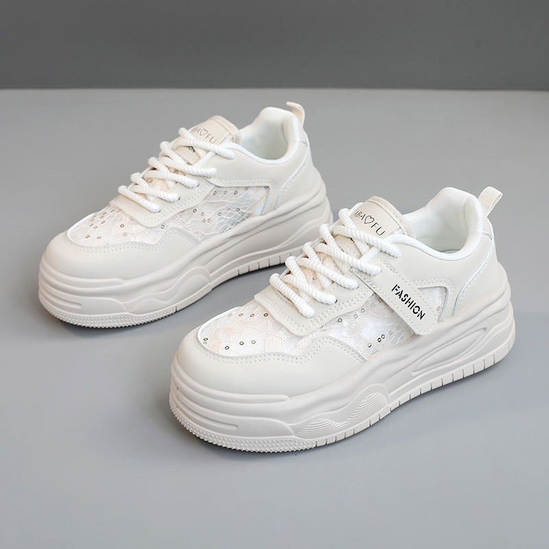 Damen modische Sneaker mit innovativer Netzstruktur und komfortabler Dämpfung R&B