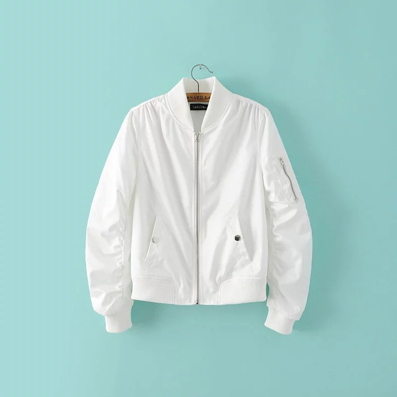 Damen Bomberjacke mit praktischen Taschen und sportlichem Schnitt R&B