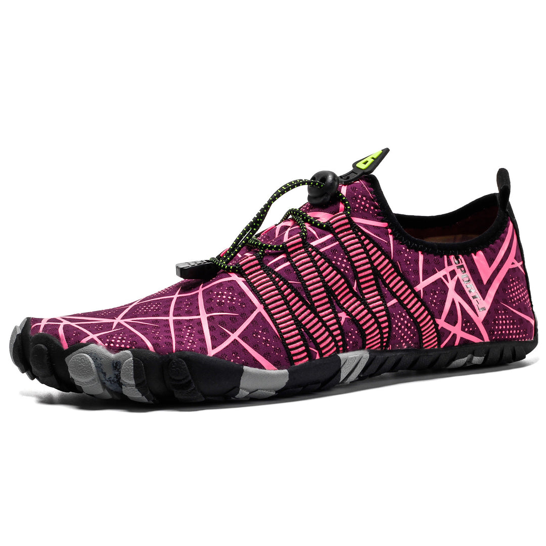 Damen Hohe Funktionale Wassersportschuhe mit rutschfester Sohle und flexibler Schnürung R&B