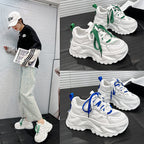Damen Chunky Sneakers mit atmungsaktivem Obermaterial und rutschfester Sohle R&B