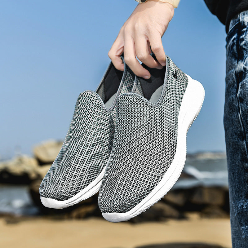 Damen Atmungsaktive Freizeit Sneaker mit flexiblem Slip-On Design R&B