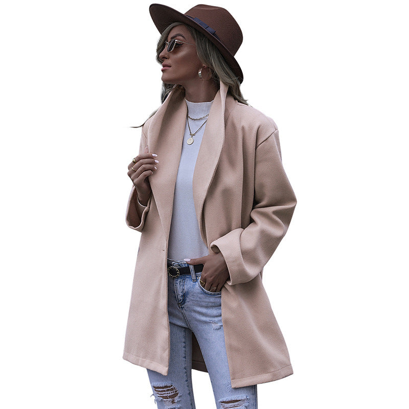 Damen Elegante Oversized Jacke R&B