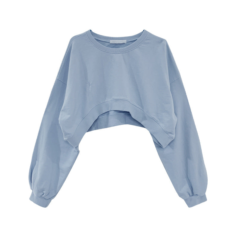 Damen Cropped Sweatshirt