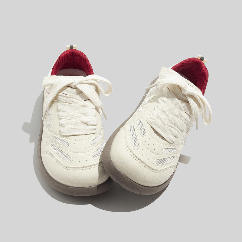 Damen Sportliche Lifestyle-Sneaker mit atmungsaktiver Mesh-Oberfläche und gepolsterter Sohle