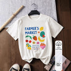 Damen T-Shirt mit kreativem Obst-Design R&B