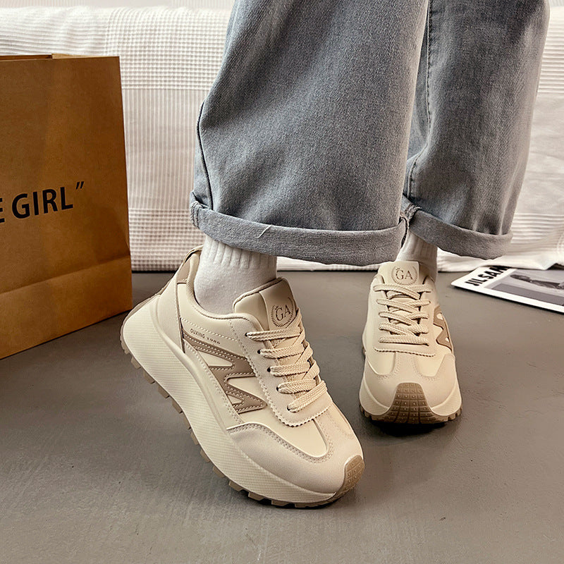 Damen sportliche Sneakers mit dämpfendem Fußbett und rutschfester Sohle R&B