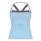 Damen Sportliches Tanktop mit modischem Trägerdesign und figurformendem Schnitt R&B