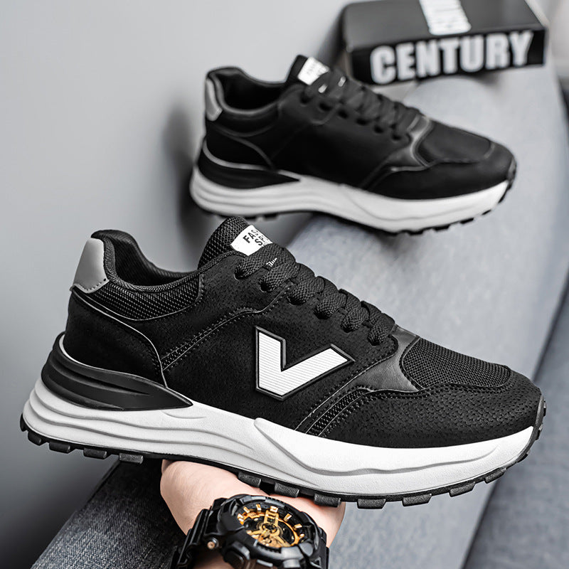 Herren Sportliche Sneakers mit atmungsaktiver Mesh-Oberfläche und gepolsterter Dämpfung