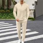 Herren modisches Hoodie-Set mit sportlichem Schnitt und praktischen Funktionen R&B