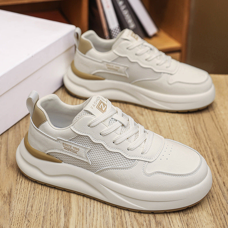 Damen Hochwertige Chunky Sneakers mit atmungsaktivem Mesh-Heel und dämpfender Sohle R&B
