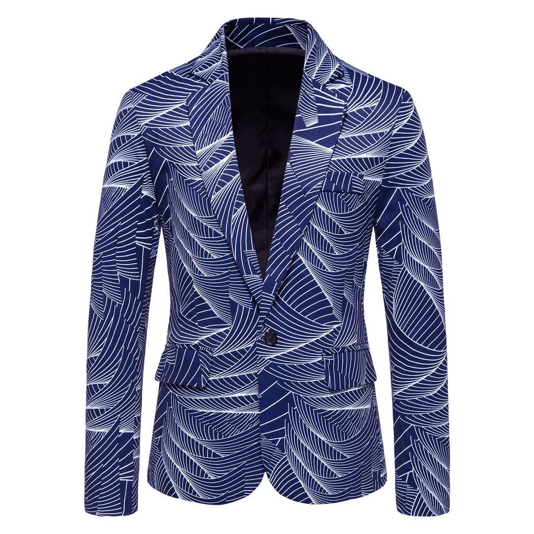 Damen modischer Blazer mit floralem Motiv R&B