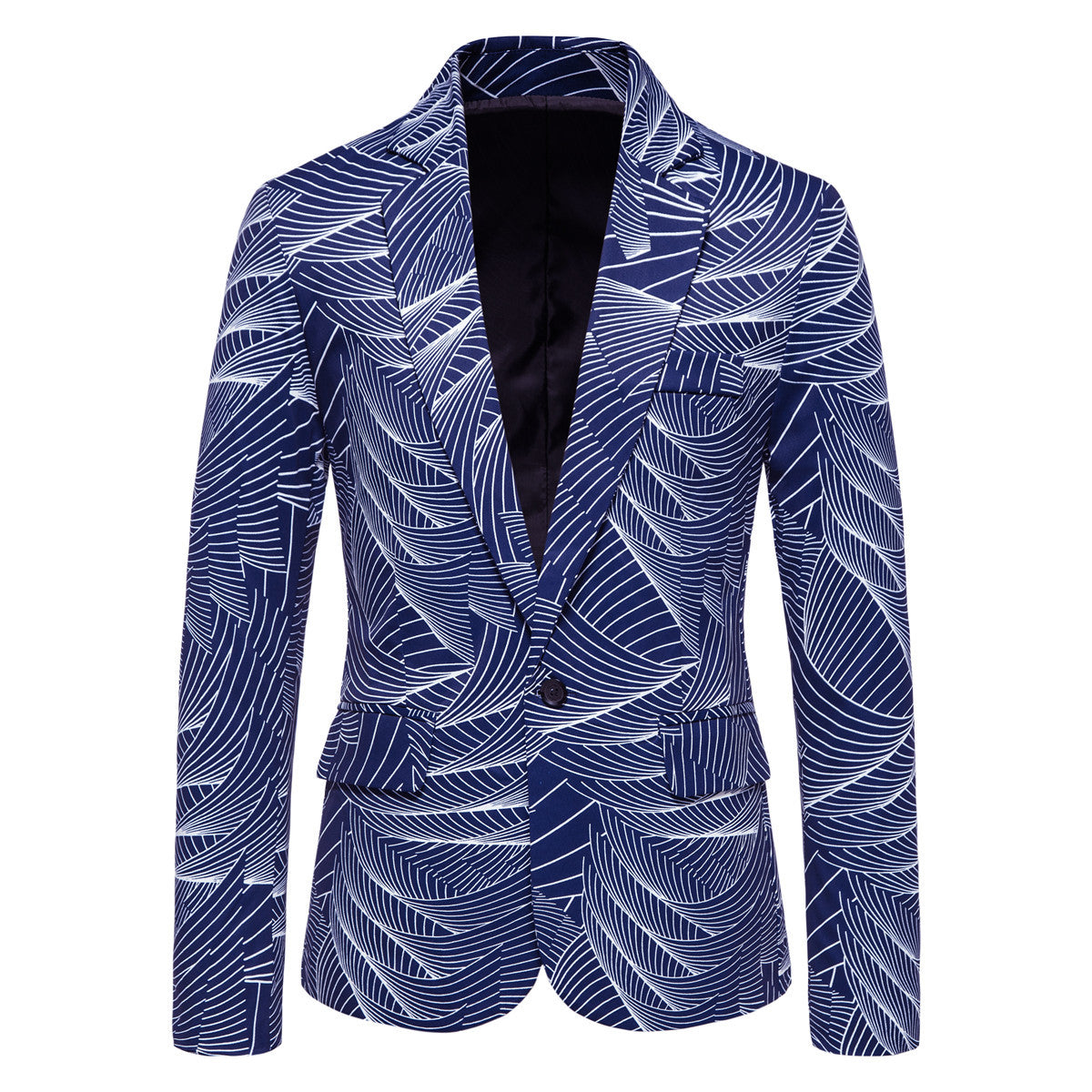Damen modischer Blazer mit floralem Motiv