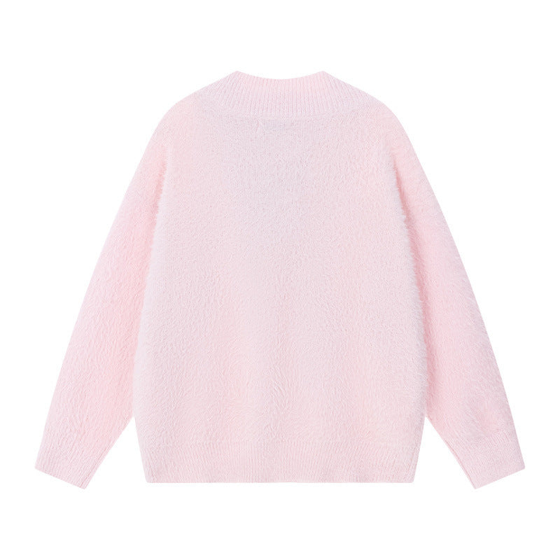 Damen Kuscheliger Pullover mit innovativem Schal-Detail R&B