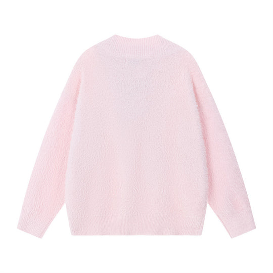 Damen Kuscheliger Pullover mit innovativem Schal-Detail R&B