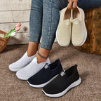 Damen Hochwertige und flexible Slip-On Freizeit-Schuhe R&B