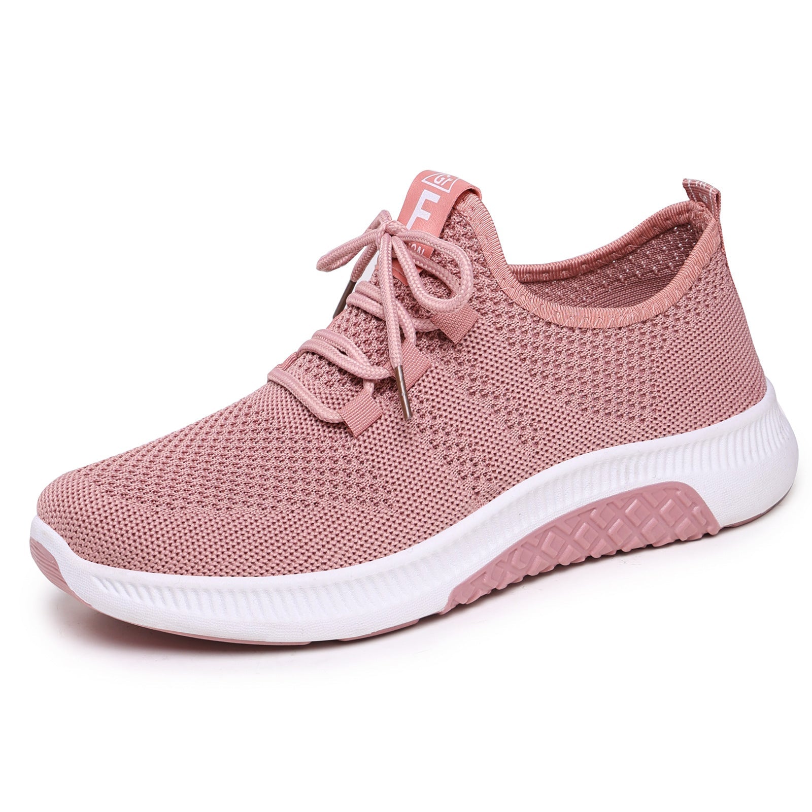 Damen Bequeme und atmungsaktive Sneakers mit elastischen Schnürsystem R&B