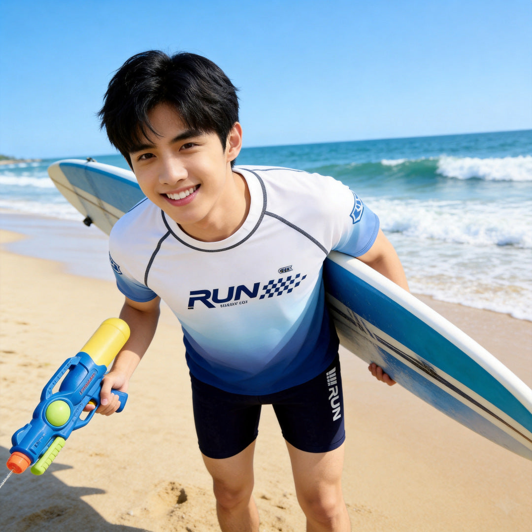 Jungen Surfshirt mit UV-Schutz R&B