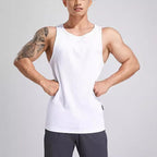 Damen Sportliches Tanktop aus leichtem Rippenmaterial R&B