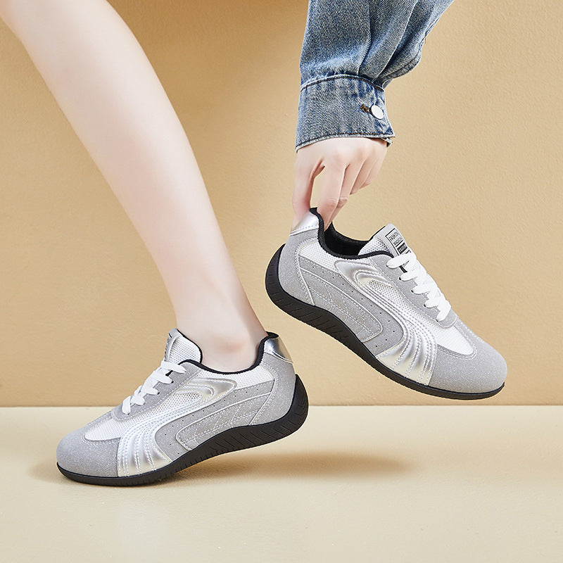 Damen High-Performance Sneakers mit rutschfester Laufsohle und atmungsaktiver Oberflächenstruktur R&B
