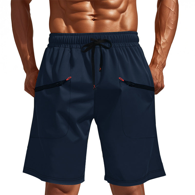 Herren Sportliche Shorts mit vielseitigen Taschen und elastischem Bund R&B