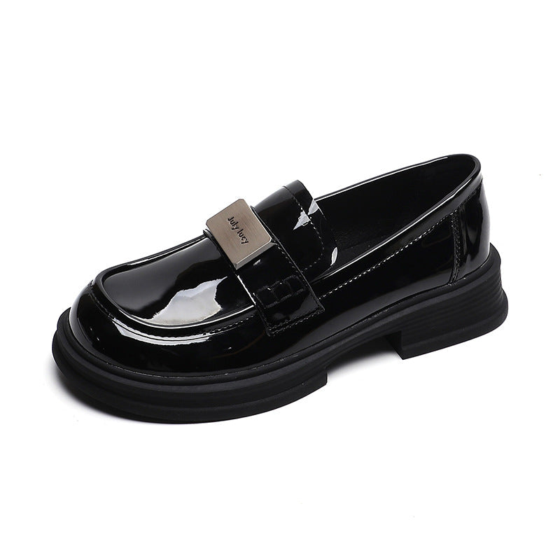 Damen elegante Mokassins mit praktischer Schnallenverzierung