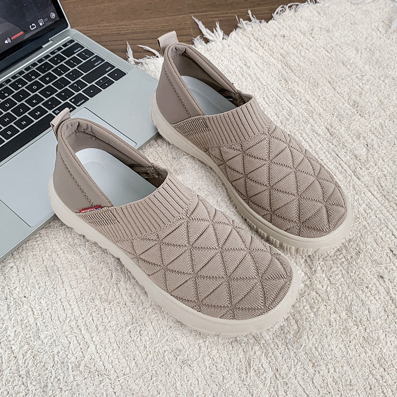 Damen Komfortable Slip-On Sneakers R&B